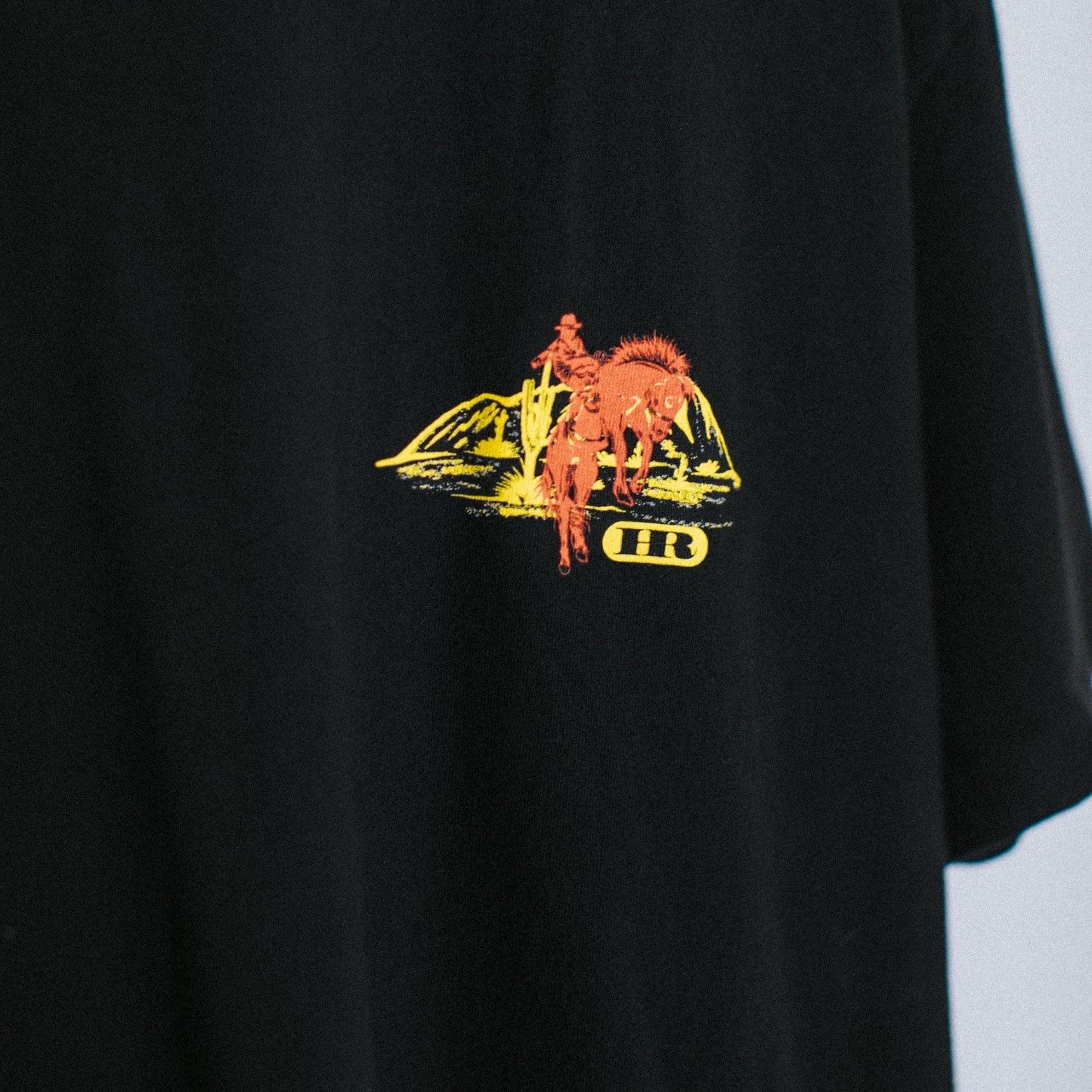 Bucking Bronco Tee - Black