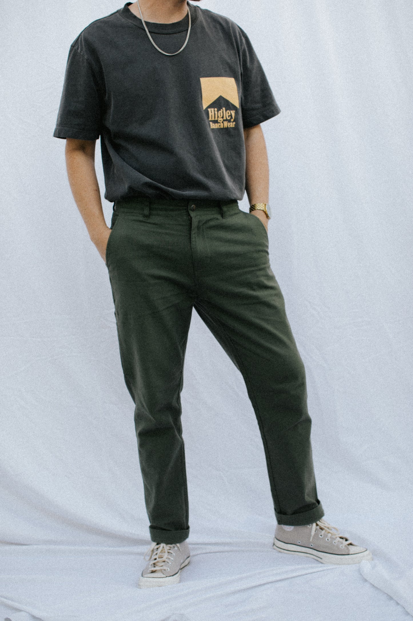 Iconic Tee - Vintage Charcoal