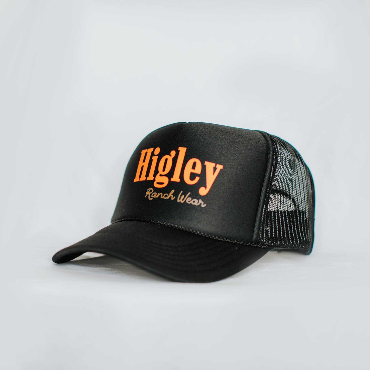 Iconic Rancher - Trucker Black